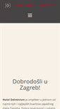 Mobile Screenshot of hotel-delminivm.hr